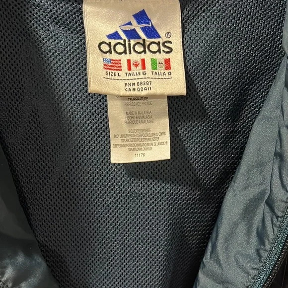 Adidas jacket men's large - Picture 3 of 6